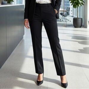 Calvin Klein Charcoal Gray Dress Trousers Women’s Size 14 Regular Stretch Pants